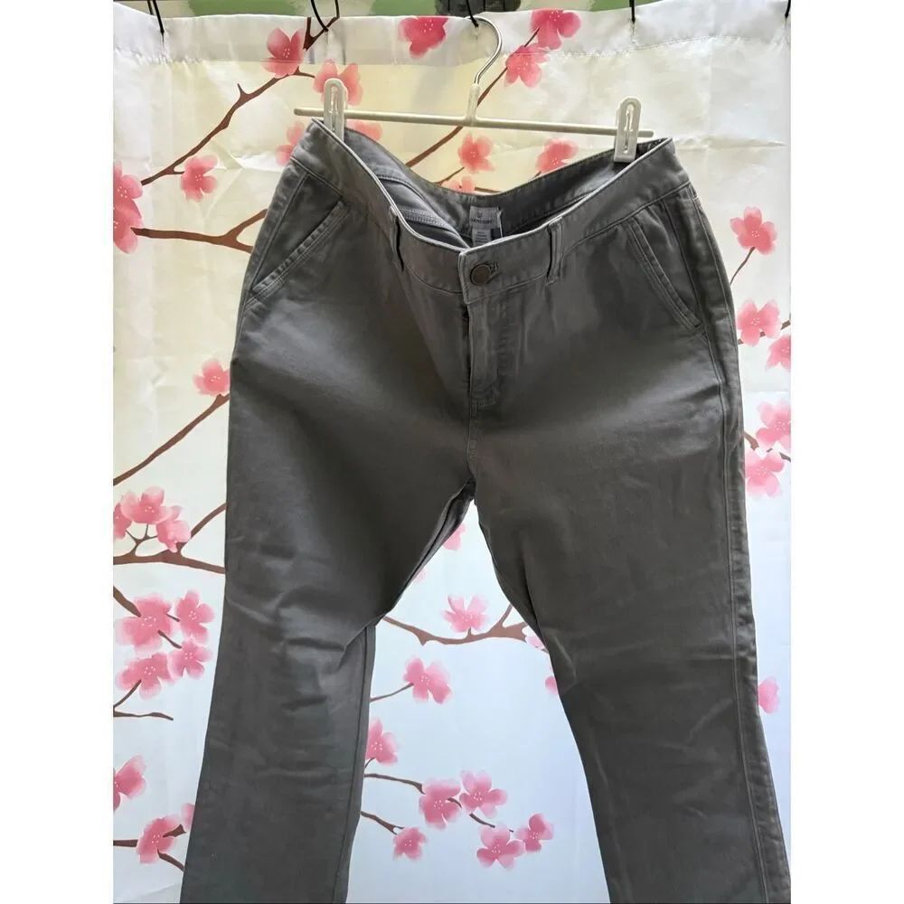Vineyard Vines Women's Skinny Utility Pants in Sharkskin Gray. Size 12